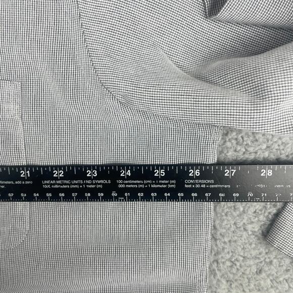 Daniel Hechter Men's 17.5-32/33 Blue 100% Polyester Long Sleeve Button Up Shirt - Picture 9 of 16